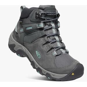 KEEN Women's Steens Mid Height Duarble Leather Waterproof Hiking Boots, US 10